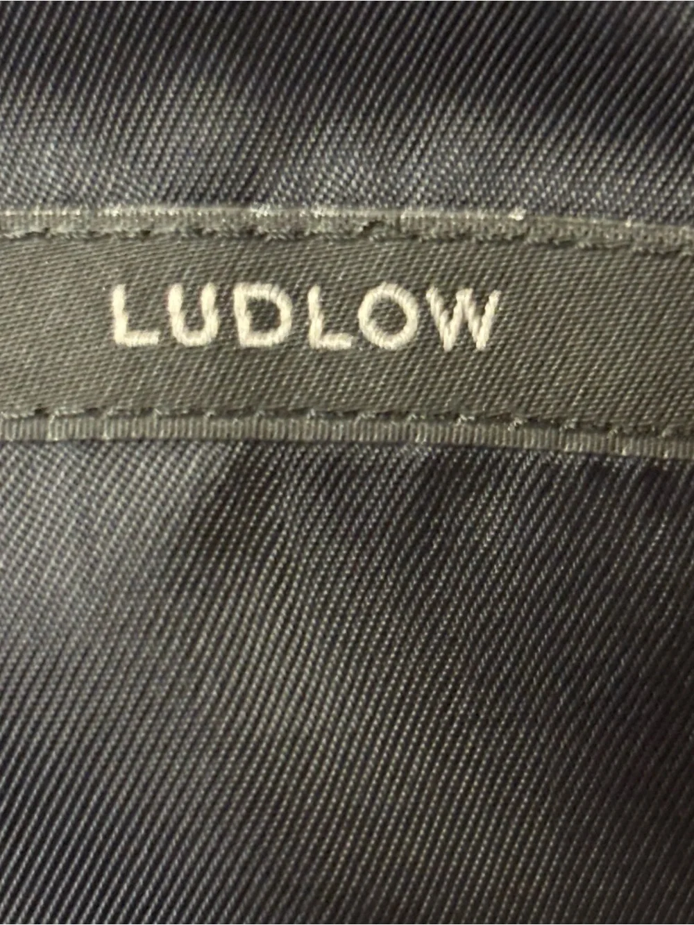 J.Crew Ludlow Slim Tuxedo Jacket 40R Italian Wool Tollegno 1900